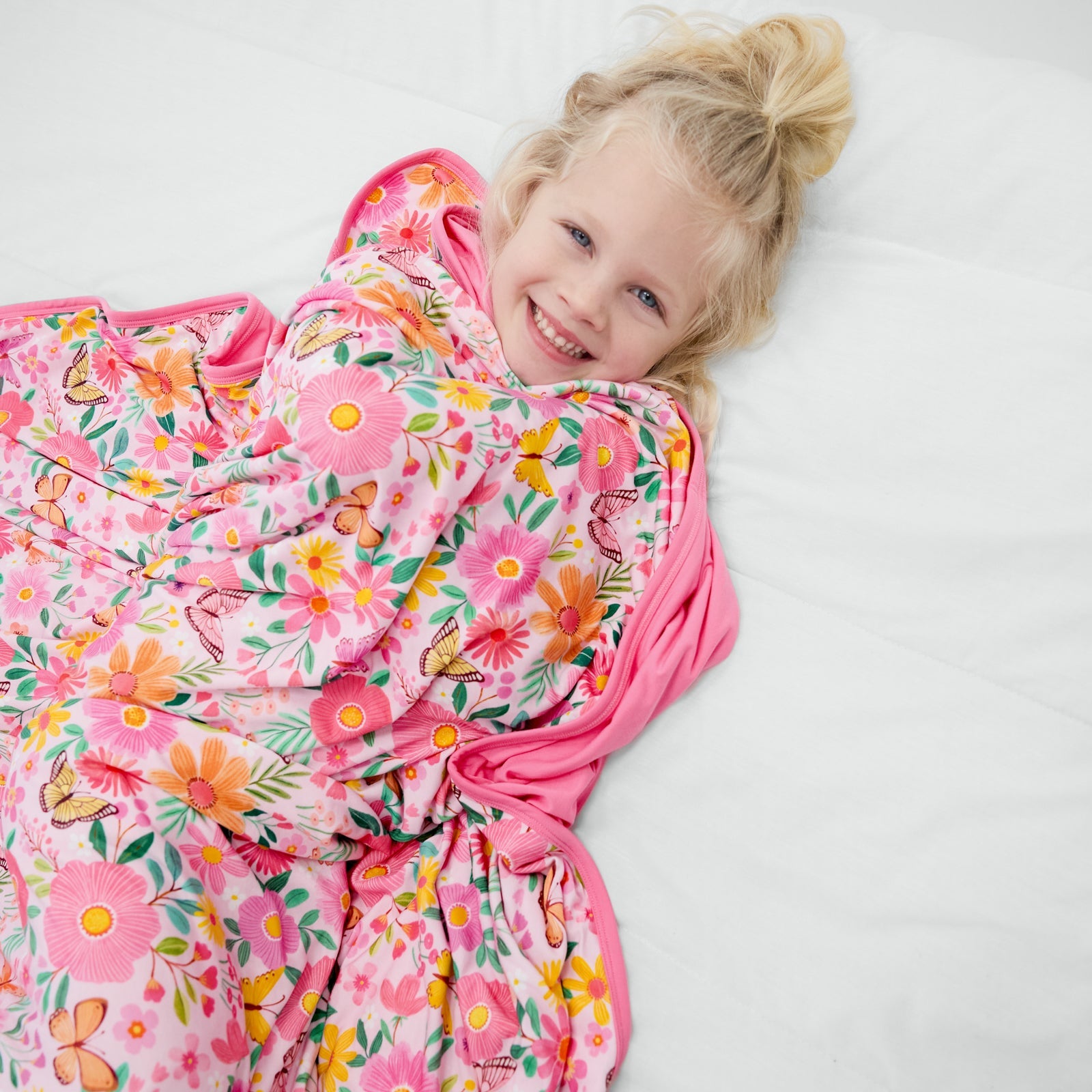 Butterfly Blooms Large Cloud Blanket®
