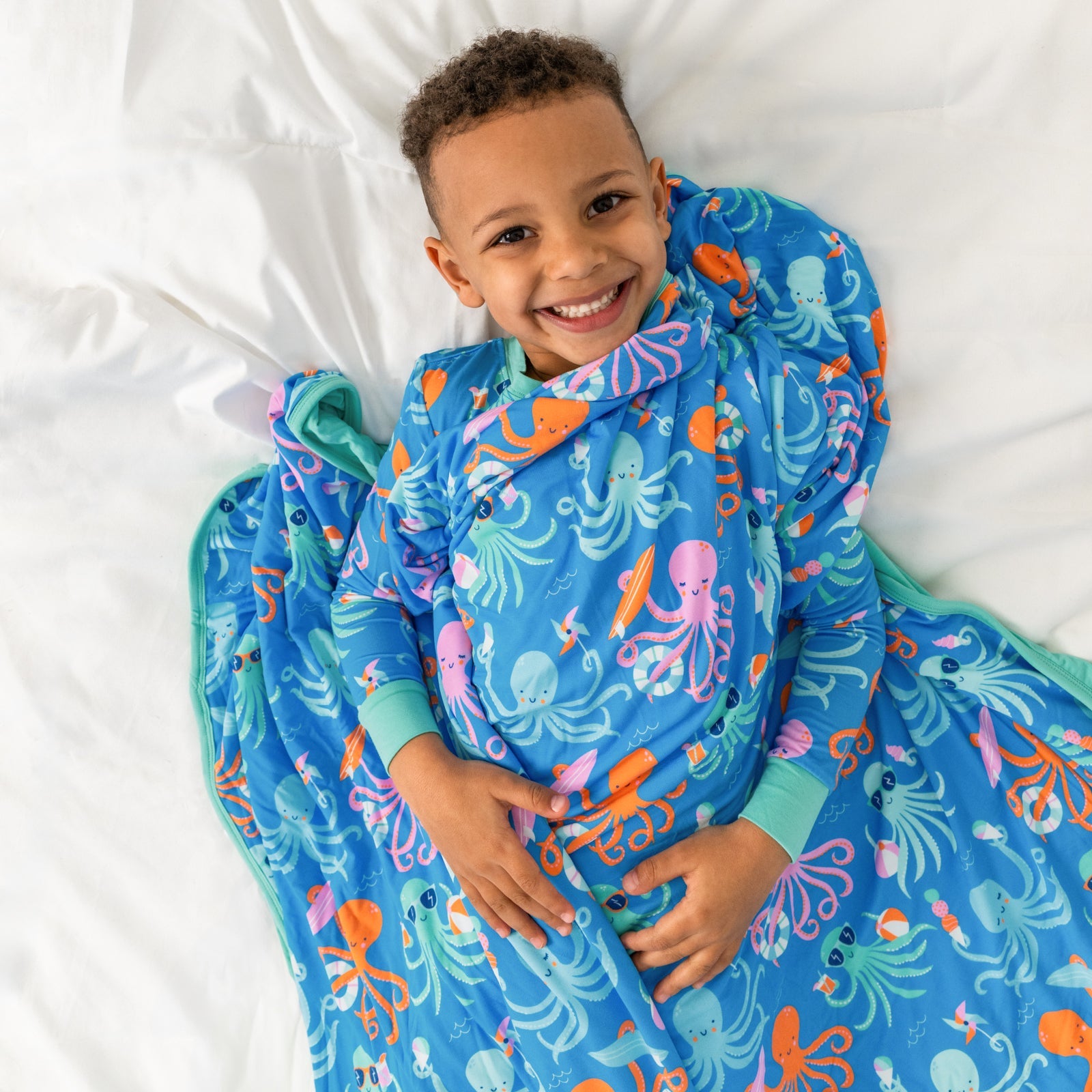 Octopus Party Large Cloud Blanket®