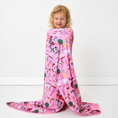 Pink Farm Fam Large Cloud Blanket¨