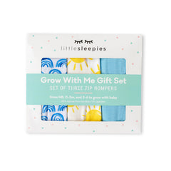 Blue Rainbows, Sky Blue & Sunshine Zippy Grow With Me Gift Box