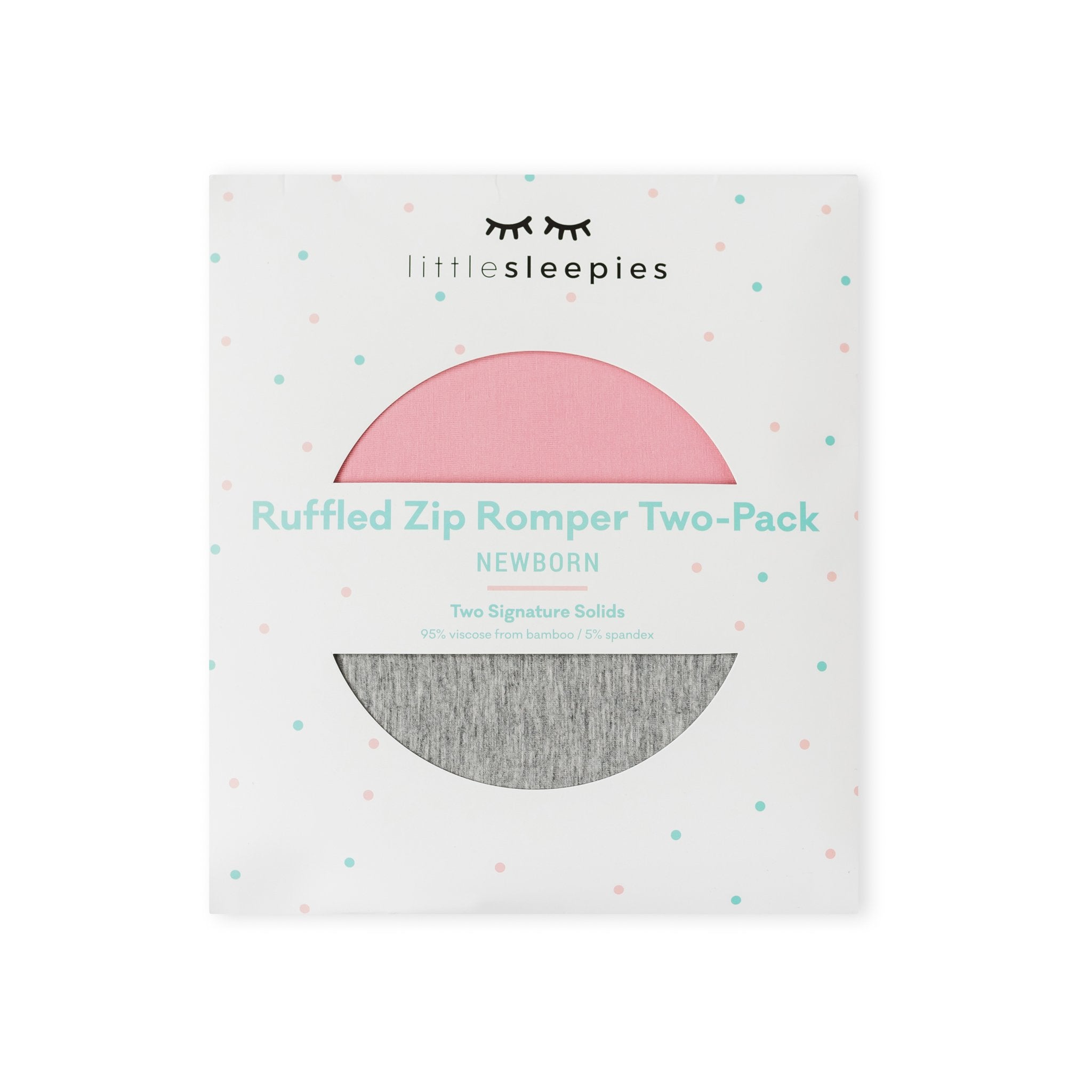 Solid Ruffle Zippy Two-Pack Gift Box